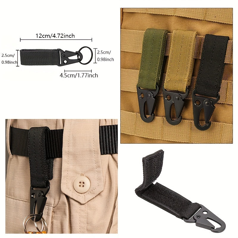 US Flag Patch Tactical Molle Cell Phone Holster Pouch - Smartphone Case for 4.7"-6.7" with Armor Case, D-Ring, and Gear Clip - Waist Bag Belt Gadget Bag
