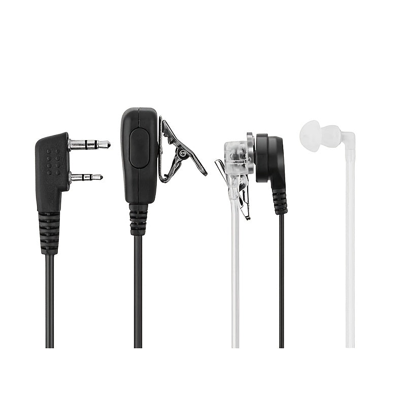 1/5/10pcs Intercom Earpiece, K Headset for Baofeng, TYT, Kenwood and More Walkie Talkies