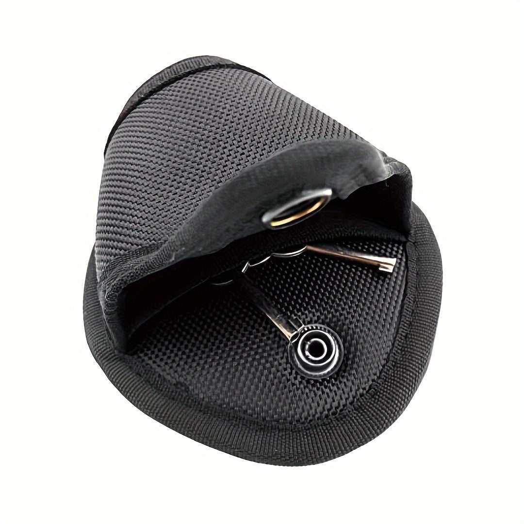 1pc Tactical Waist Pouch with Quick Release Handcuff Holder, Multi-Functional Non-Latex SM Accessory for Outdoor Use