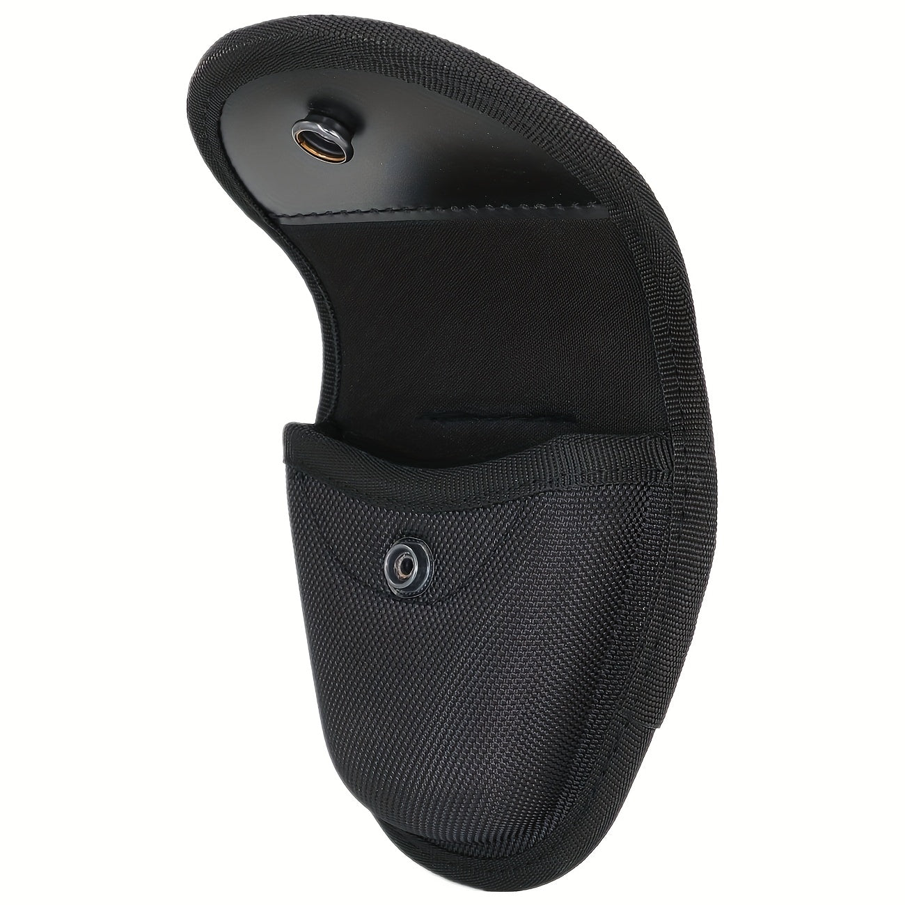 Tactical Handcuff Pouch Durable Moulded Handcuff Holster Up to 2.75 " Work Belt Concealed Metal Buckle Waist Bag