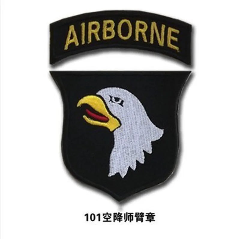 IR Infrared Reflective Tactical Morale Patches Level 1 2 Hook Loop Shoulder Applique Badge Uniform Armband Military Rank Emblem