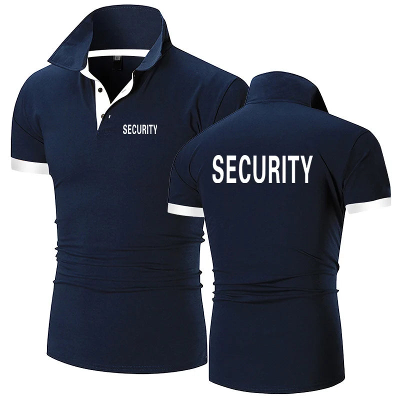 Security 2024 Men's New Summer Hot Sale Fashion Printing Sport Polos Shirt Casual Cotton Shorts Sleeve High Quantity Tops