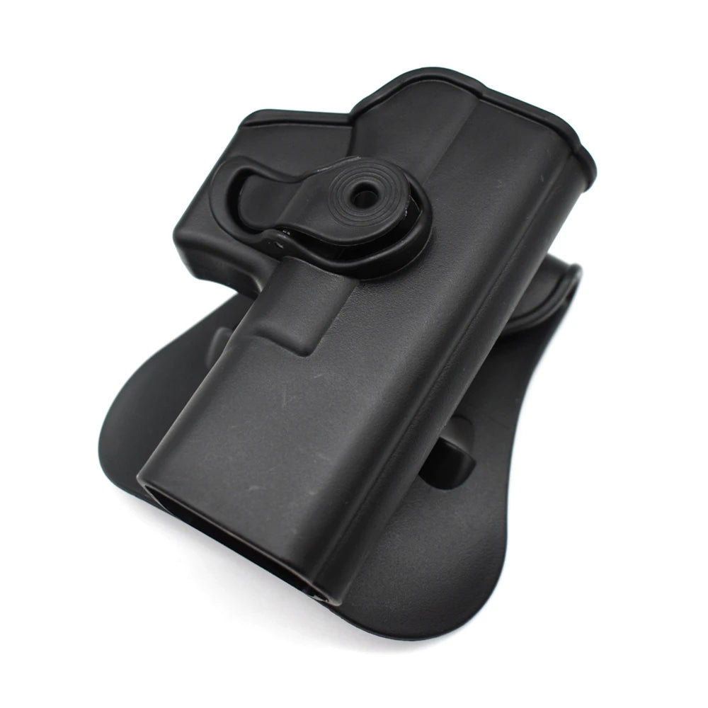 IMI Gun Holster Defense Retention Tactical Gun Holster for GL 17 gen 1- 4 9mm Double Magazine Pouch