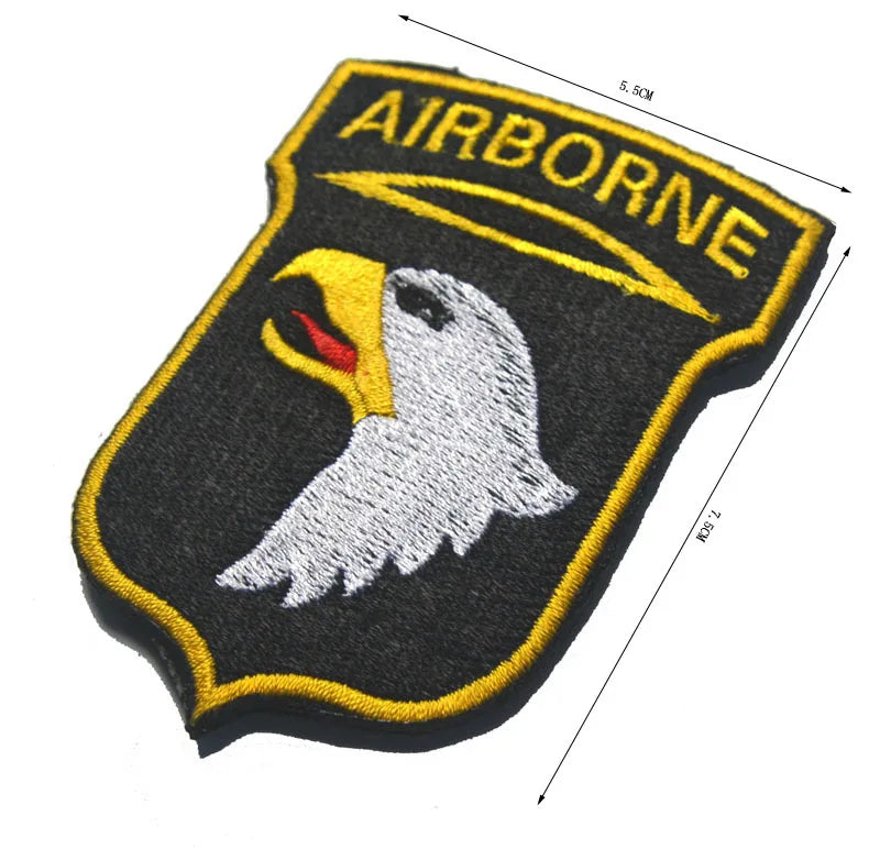 IR Infrared Reflective Tactical Morale Patches Level 1 2 Hook Loop Shoulder Applique Badge Uniform Armband Military Rank Emblem
