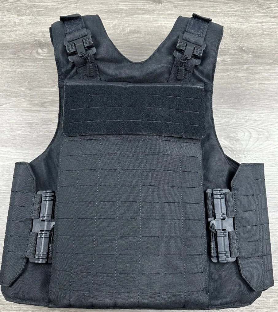 Outdoor tactical laser cutting tactical vest outer skin