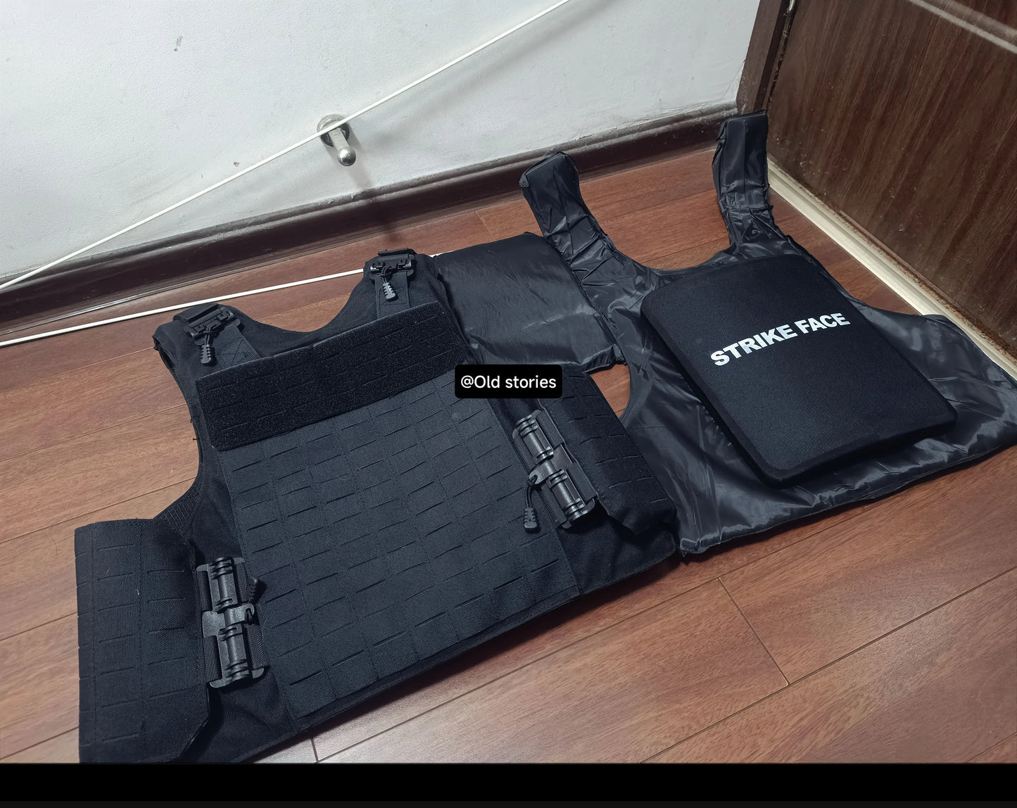 Outdoor tactical laser cutting tactical vest outer skin