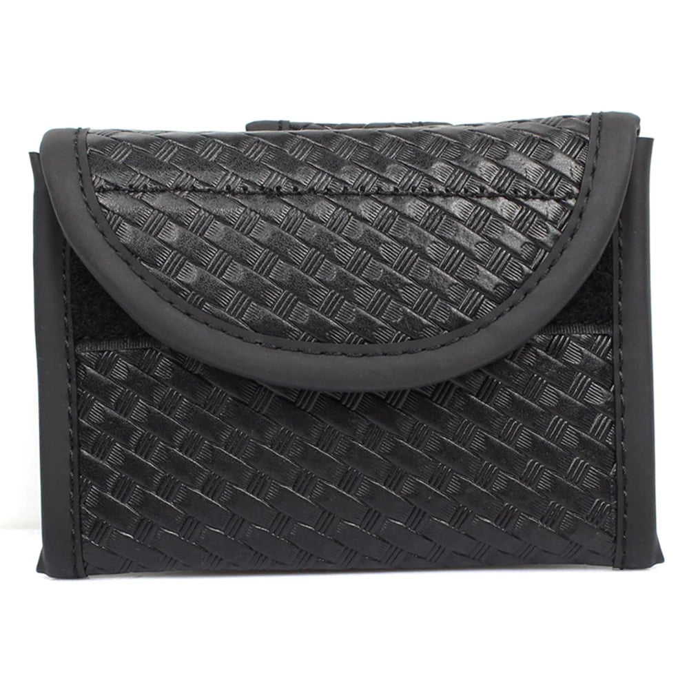 Flat Latex Glove Pouch, Basketweave Glove Holder for Duty Belt