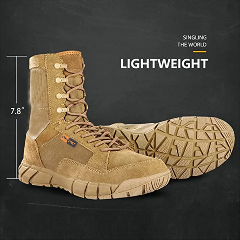 Lightweight Breathable Male Ankle Boot