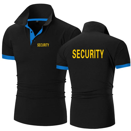 Security 2024 Men's New Summer Hot Sale Fashion Printing Sport Polos Shirt Casual Cotton Shorts Sleeve High Quantity Tops