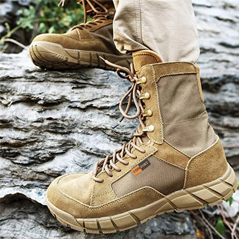 Lightweight Breathable Male Ankle Boot