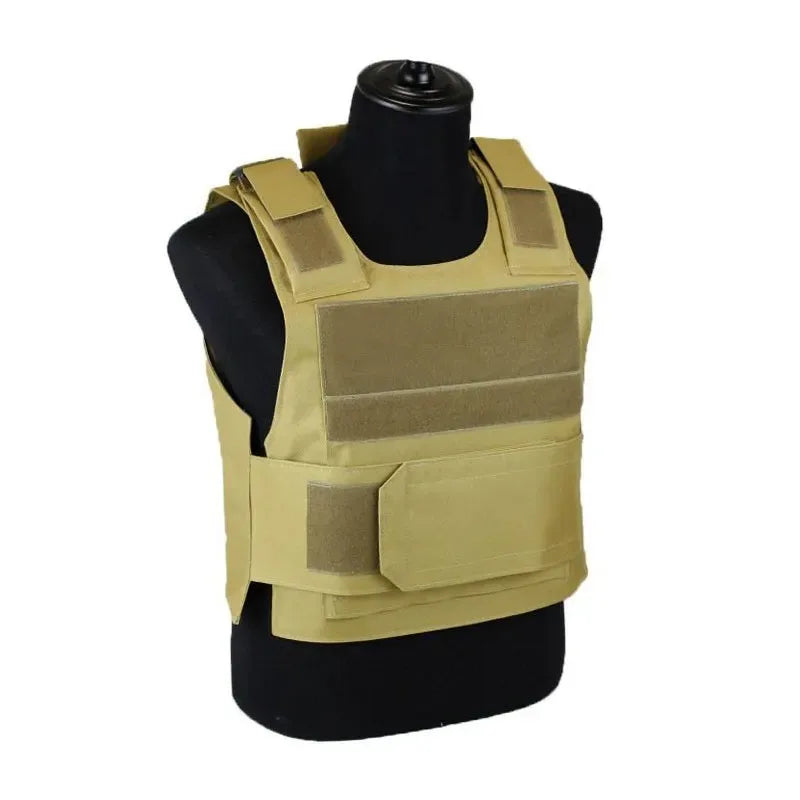 Multi-functional outdoor sports vest, stab-proof armored vest, MC camouflage 800D airgun vest, outdoor climbing hunting vest