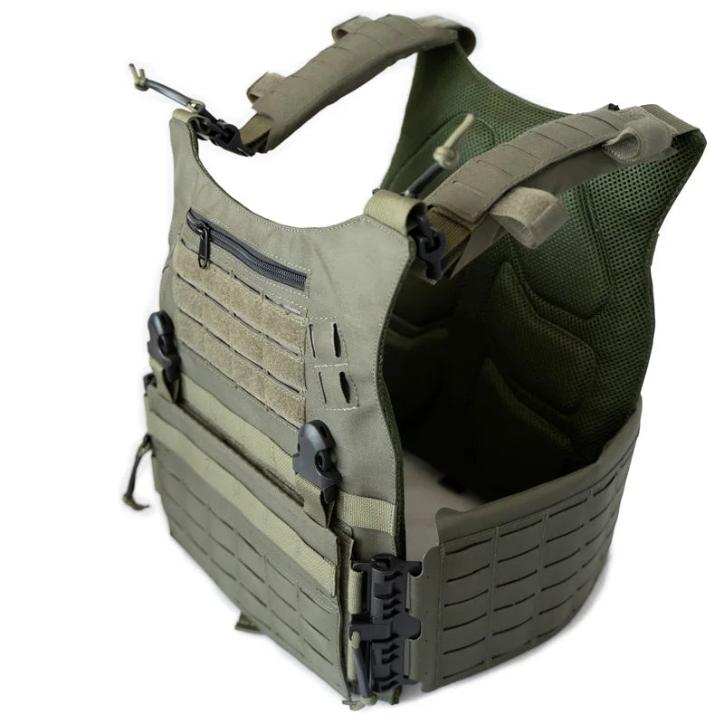 Outdoor Tactical Gear Laser Cut Quick Release Vest TC0187