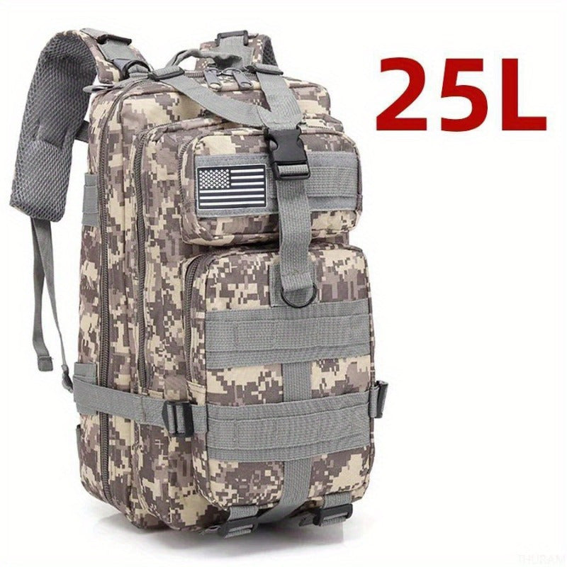 6.6gal/13.21gal Sturdy Nylon Waterproof Tactical Sports Trekking Fishing Hunting Camping Hiking Bag Backpack Outdoor Rucksacks