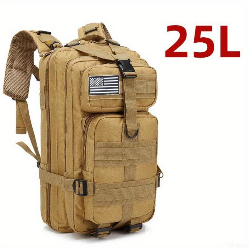 6.6gal/13.21gal Sturdy Nylon Waterproof Tactical Sports Trekking Fishing Hunting Camping Hiking Bag Backpack Outdoor Rucksacks