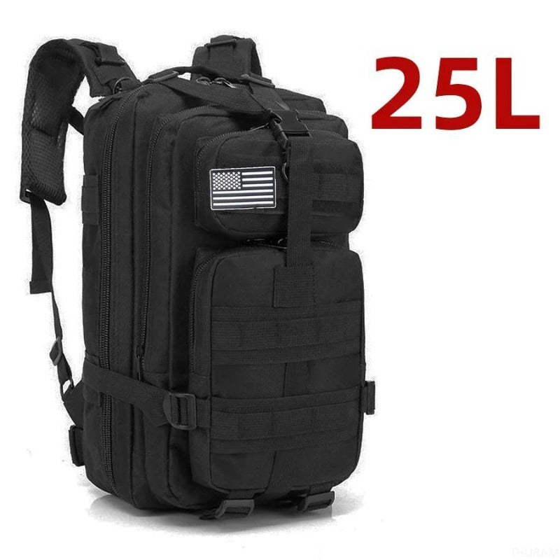 6.6gal/13.21gal Sturdy Nylon Waterproof Tactical Sports Trekking Fishing Hunting Camping Hiking Bag Backpack Outdoor Rucksacks