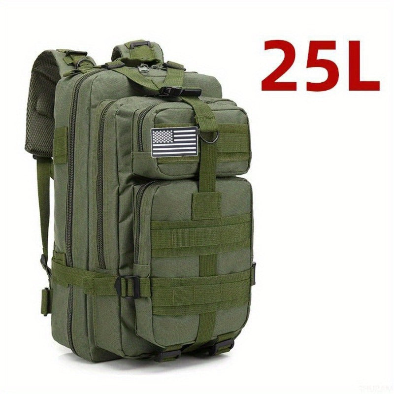 6.6gal/13.21gal Sturdy Nylon Waterproof Tactical Sports Trekking Fishing Hunting Camping Hiking Bag Backpack Outdoor Rucksacks