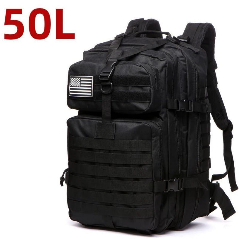 6.6gal/13.21gal Sturdy Nylon Waterproof Tactical Sports Trekking Fishing Hunting Camping Hiking Bag Backpack Outdoor Rucksacks