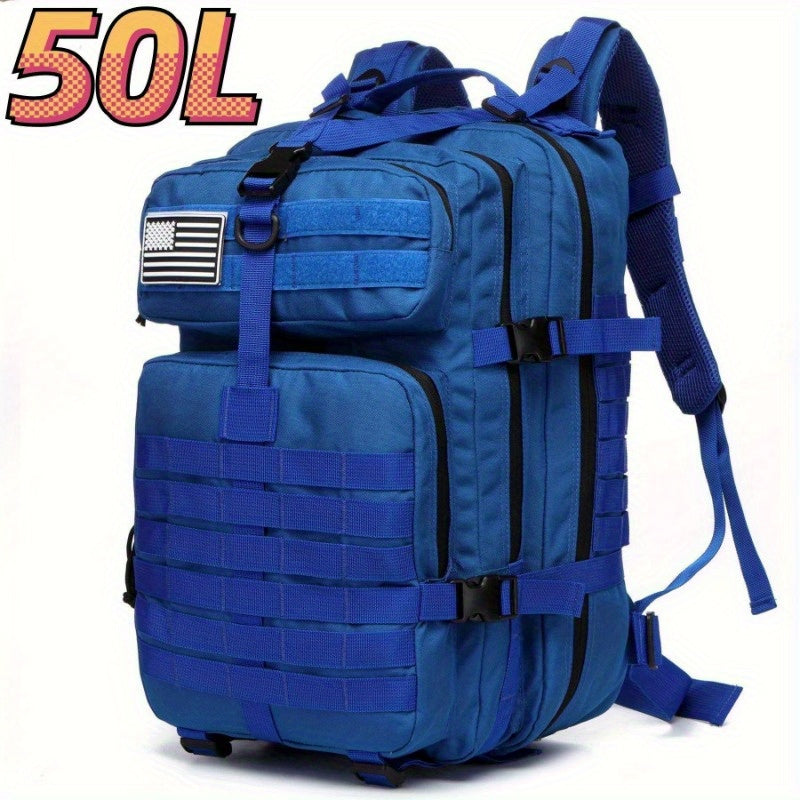 6.6gal/13.21gal Sturdy Nylon Waterproof Tactical Sports Trekking Fishing Hunting Camping Hiking Bag Backpack Outdoor Rucksacks