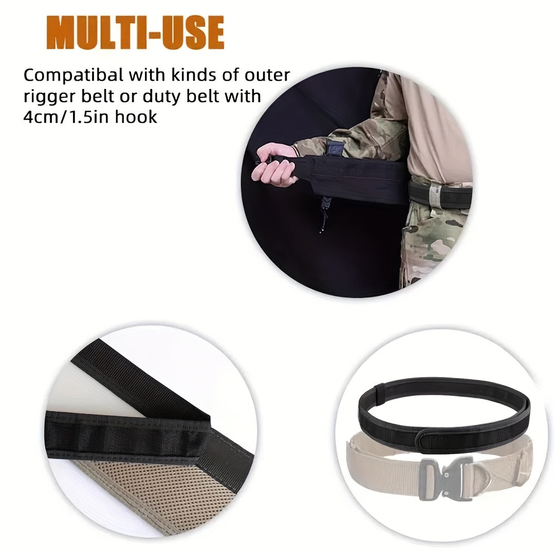 Inner Belt for Duty Belt 1.5" Loop Liner Inner Belt Black