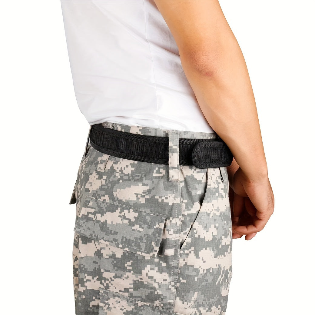 Men's Tactical Inner Belt - 1.5" Adjustable, Durable Nylon for Outdoor EDC & Work, Perfect Father's Day Gift