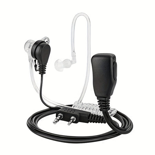 1/5/10pcs Intercom Earpiece, K Headset for Baofeng, TYT, Kenwood and More Walkie Talkies