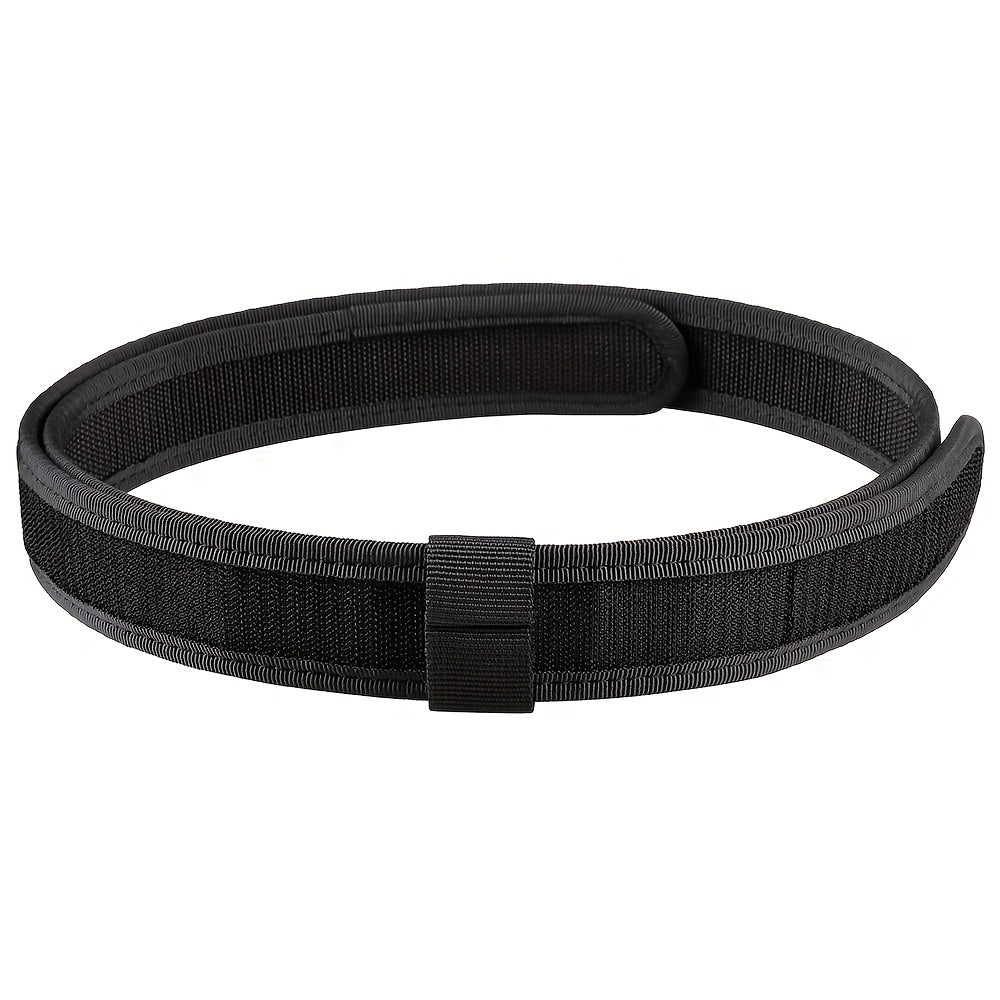 Men's Tactical Inner Belt - 1.5" Adjustable, Durable Nylon for Outdoor EDC & Work, Perfect Father's Day Gift