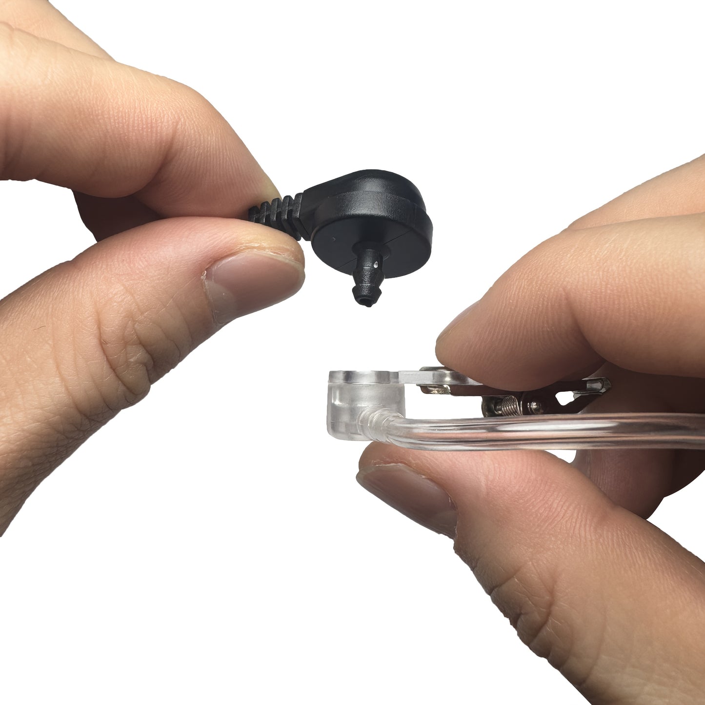 1pc Durable PVC 1-Pin 2.5mm Walkie Talkie Earpiece with Clear PTT Mic - Hands-Free, Flexible Cable for Talkabout TLKR T200TP, T260, T100 Series, T402, T460, T465, T600, T605, T800, T62, T82, T92H2O - Ideal for Nightclubs, Bar