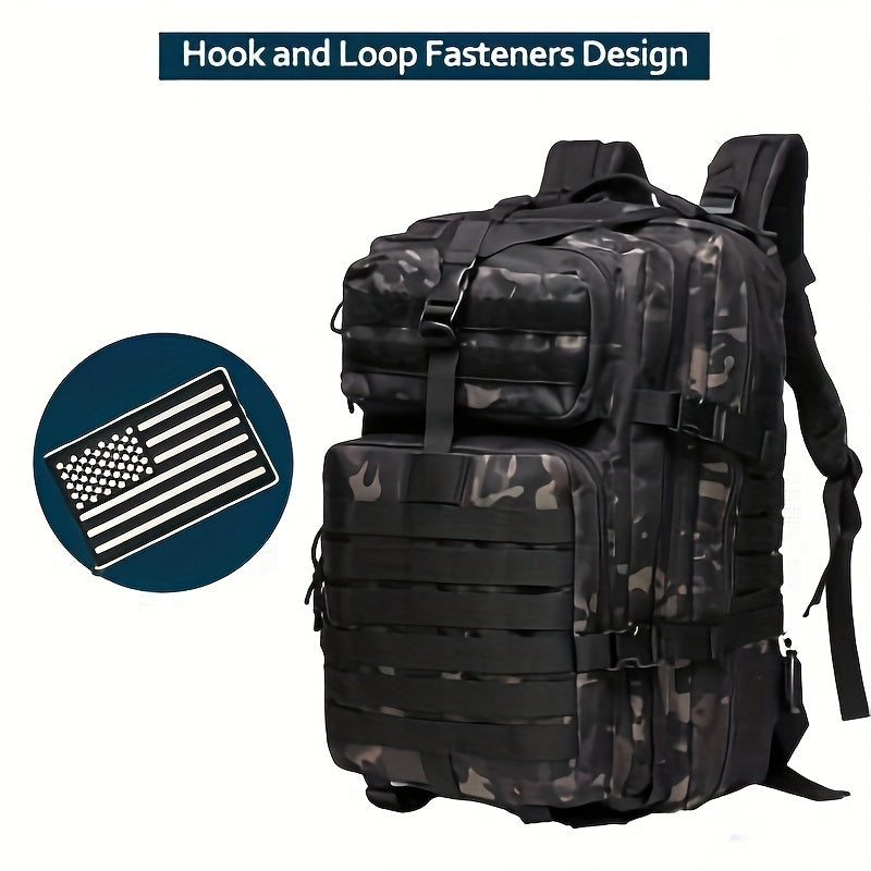 6.6gal/13.21gal Sturdy Nylon Waterproof Tactical Sports Trekking Fishing Hunting Camping Hiking Bag Backpack Outdoor Rucksacks