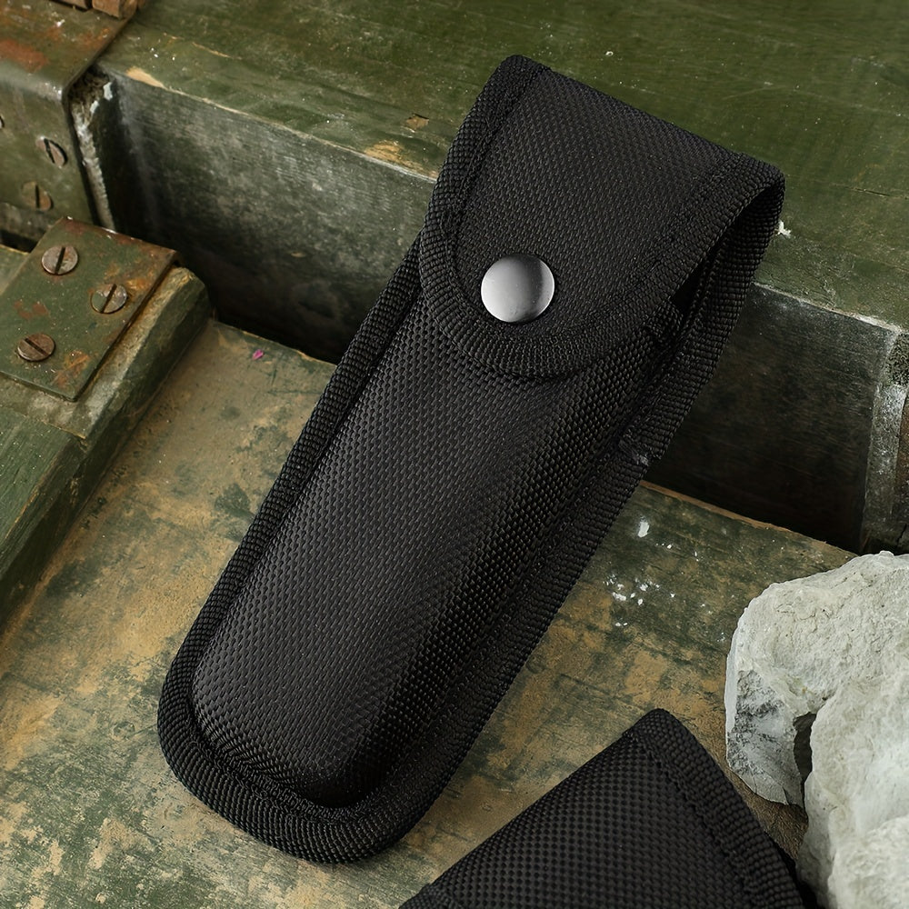 Folding Knife Storage Bag, Multi-purpose Knife Plier Nylon Pouch, Outdoor Camping Hiking Accessories