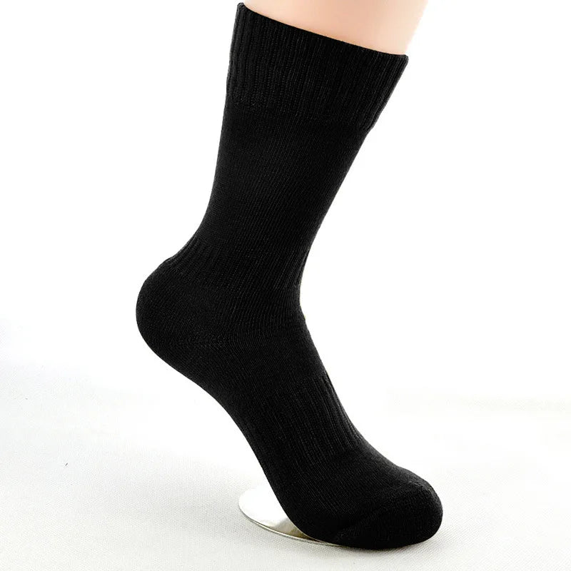 5 Pairs Nordic Sport Military happy Socks Men Trekking Climbing Stockings Men's Compression Sock Cotton Army Long Socks For Man