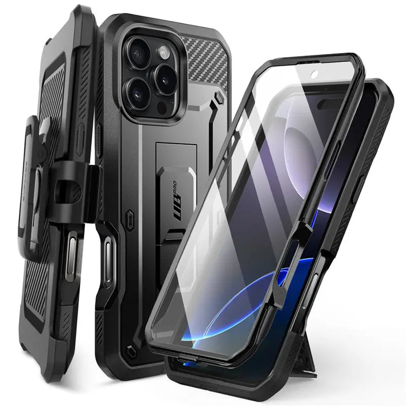 SUPCASE For iPhone 16 Pro Max Case 6.9" (2024) UB Pro Full-Body Heavy Duty Rugged Phone Case with Built-in Screen Protector