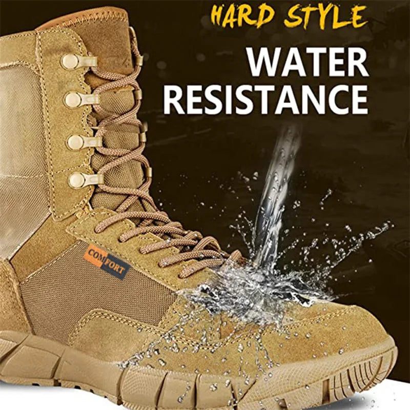 Lightweight Breathable Male Ankle Boot