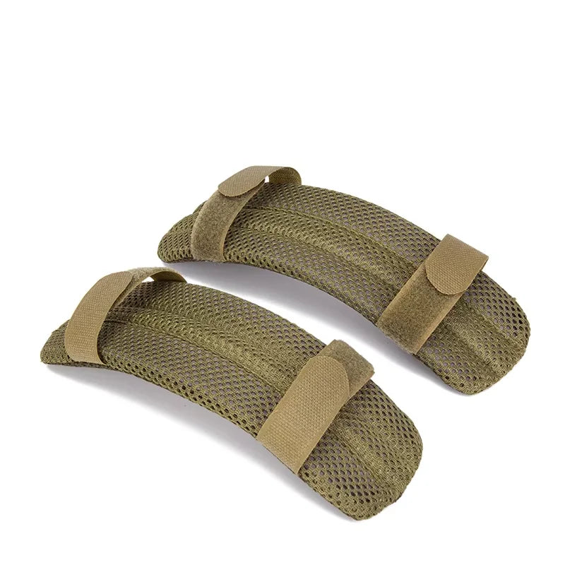 Pair Set Tactical Vest Shoulder Strap Pad Comfort Cushion Nylon Mesh Protect Pads Mole For FCPC/JPC Hiking Backpack Accessories