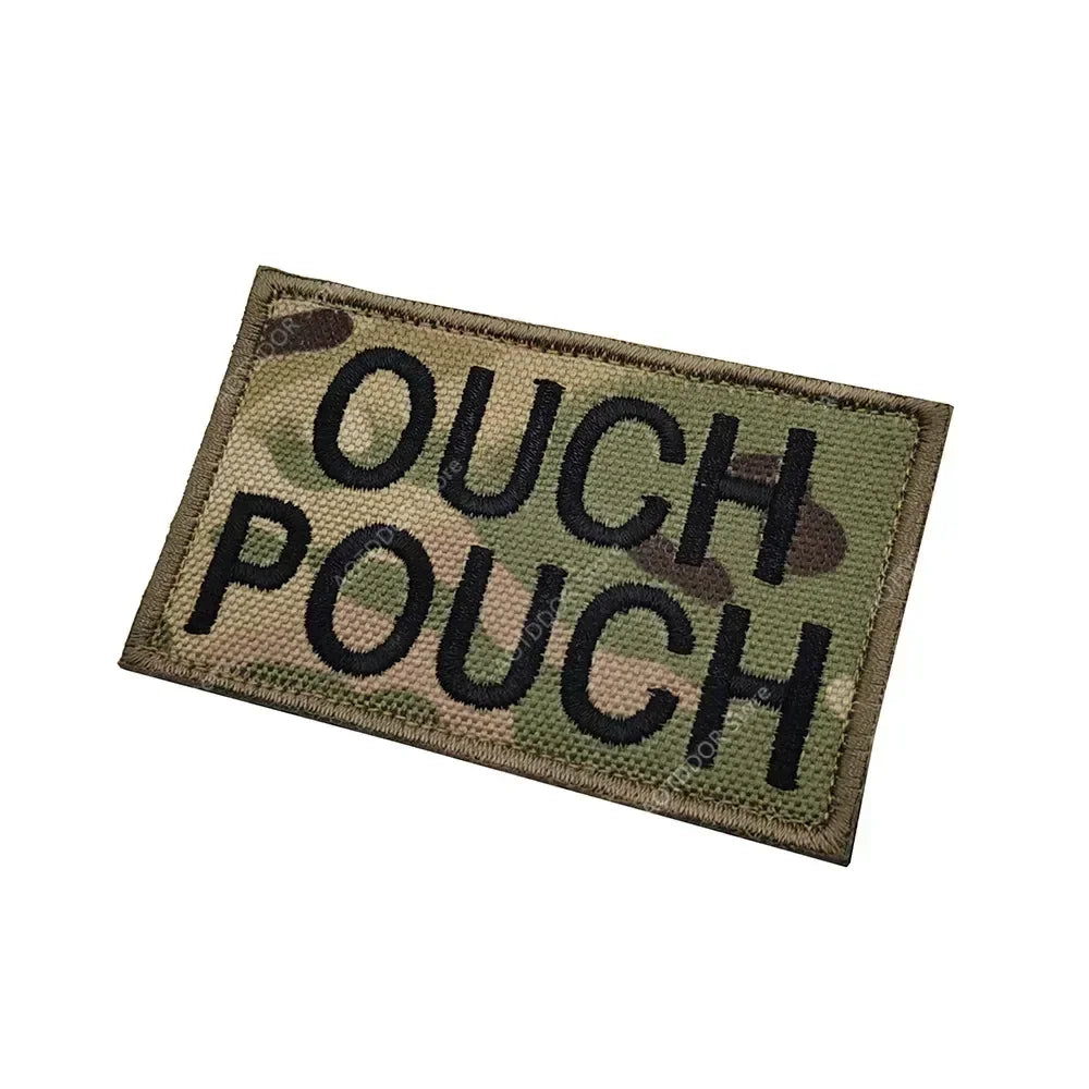 English inspirational quotes Embroidery Cloth Hook&Loop Patches Backpack Tactical Morale Badge Applique For Jacket Jeans bag