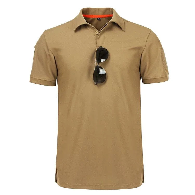 Summer Men T-shirts Tactical Casual Shirts Quick Dry Outdoor Hiking Sports Tops Tees O-Neck Short Sleeve Male Clothing S-4XL