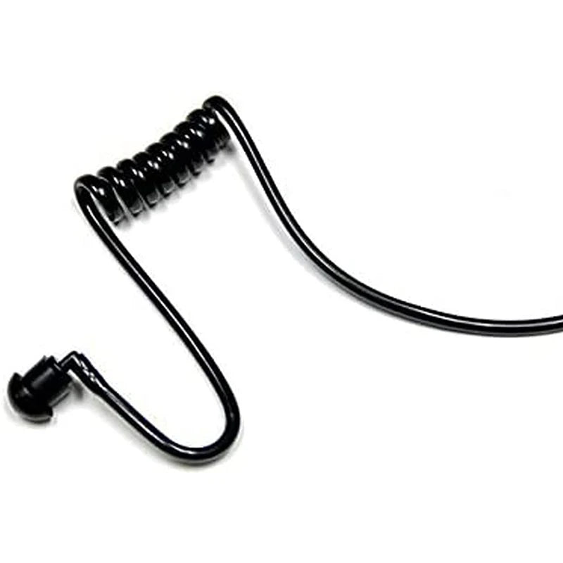 Two Way Radios Headset, Walkie Talkie Earpieces, Coil Tube for Baofeng, Motorola, Kenwood, Retevis, Midland, 10 Packs