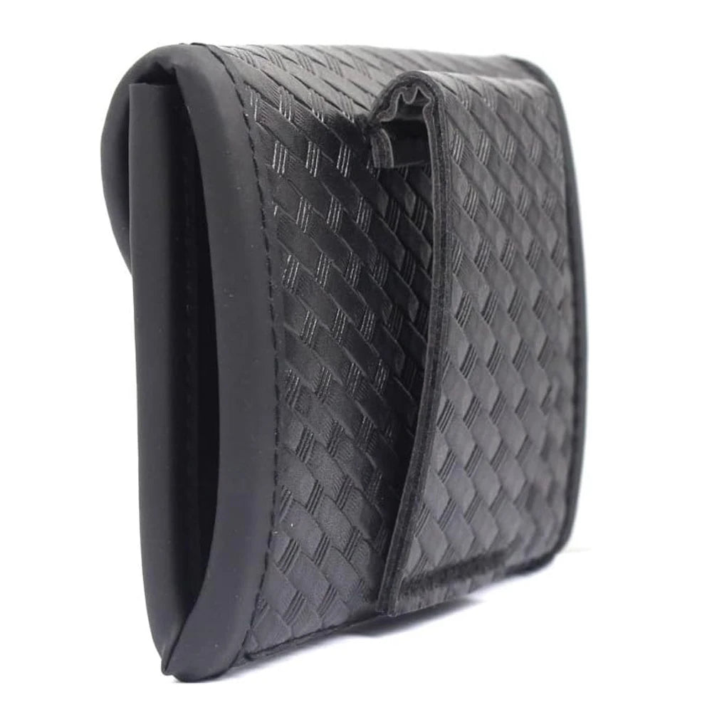 Flat Latex Glove Pouch, Basketweave Glove Holder for Duty Belt