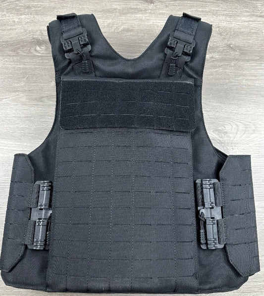Outdoor tactical laser cutting tactical vest outer skin