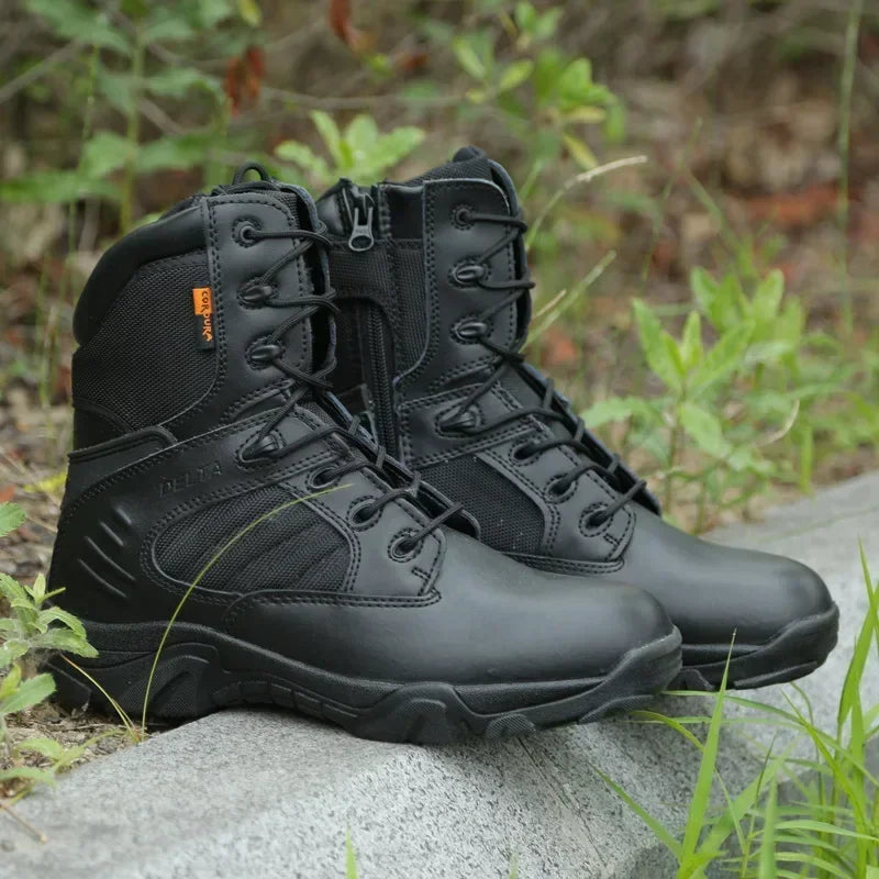 New lightweight Delta high top combat boots