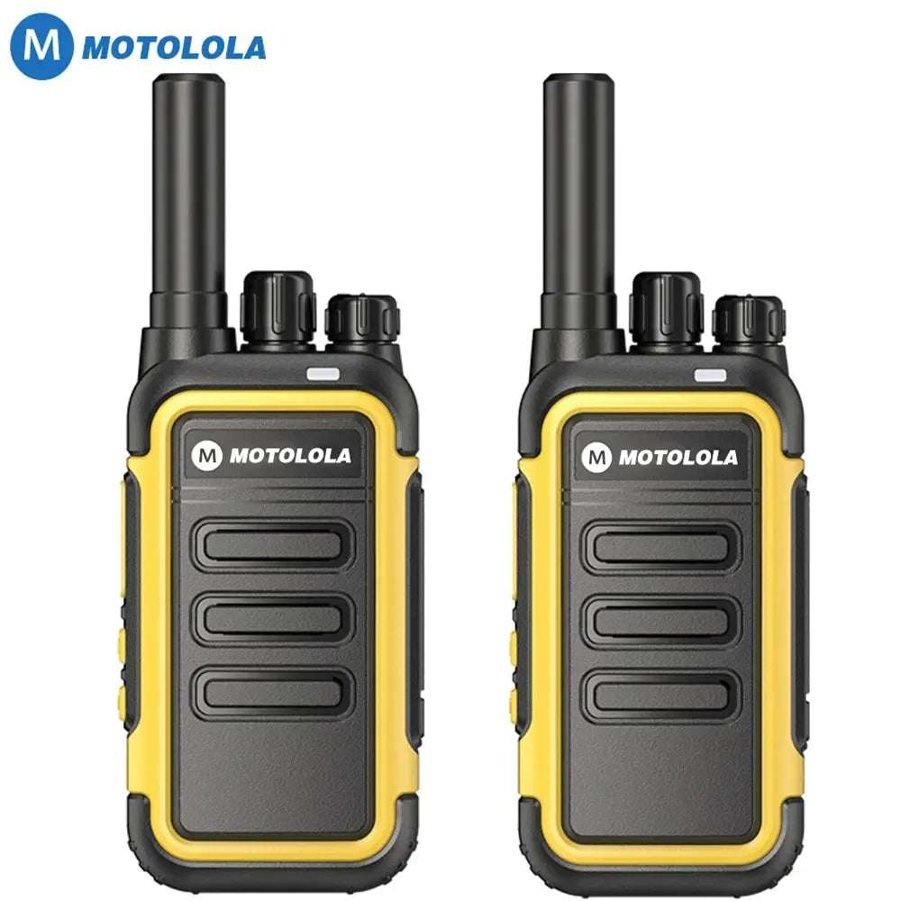 MOTOLOLA F1 2Pcs Walkie Talkie  Portable Two-Way Radio UHF Transceiver Set Walkie-talkies Radio Walkie Talkie Long Range COD