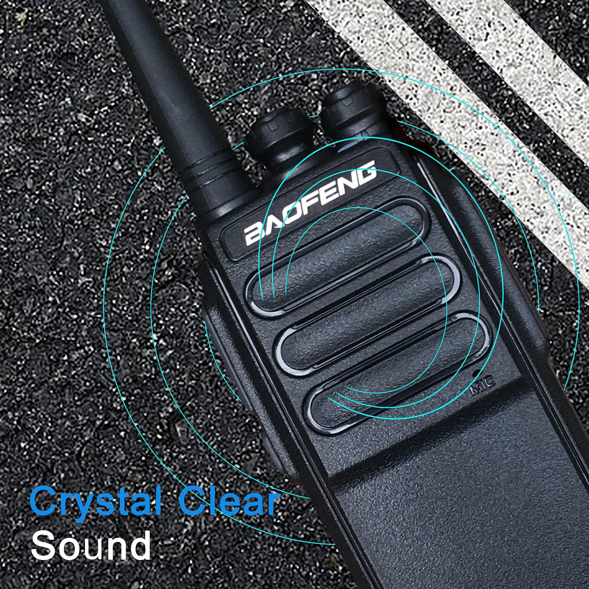Baofeng C3 Walkie Talkie include 2PCS Long Range Ham 5W Portable Radio fm Wireless set, Amateur Two-Way Radio UHF VHF for hunting