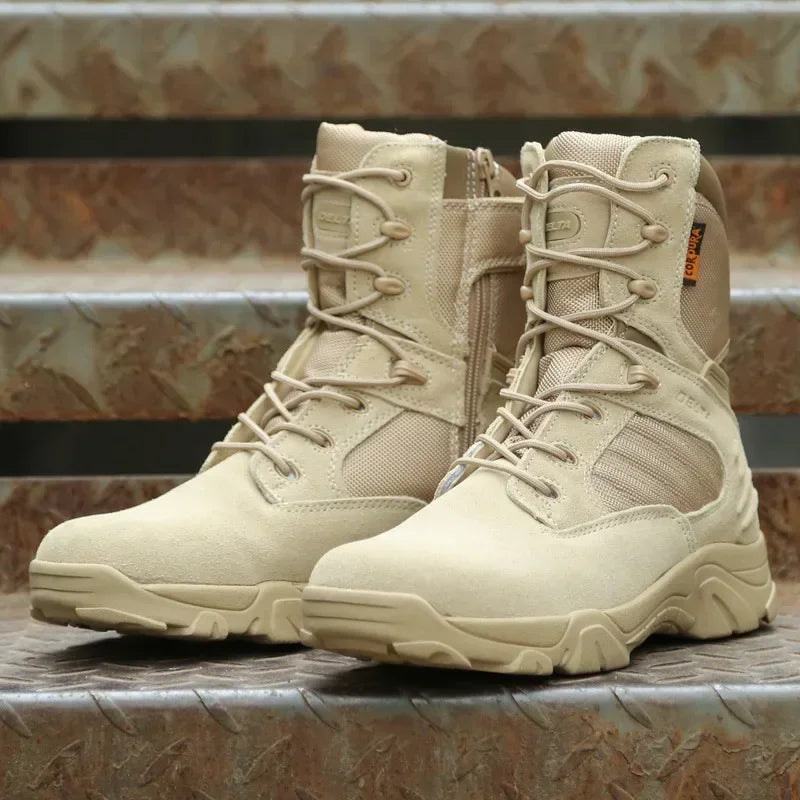 New lightweight Delta high top combat boots