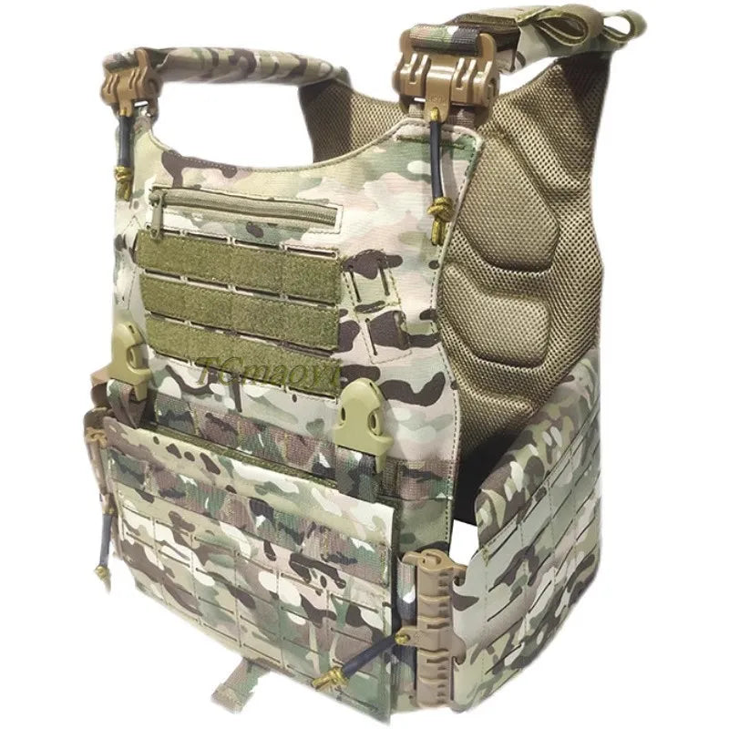 Outdoor Tactical Gear Laser Cut Quick Release Vest TC0187