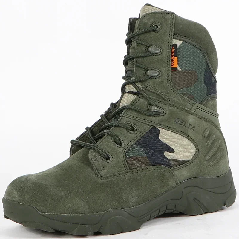 New lightweight Delta high top combat boots