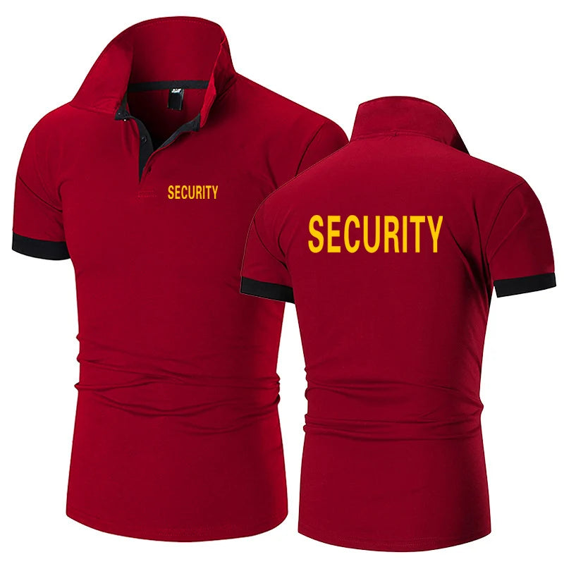 Security 2024 Men's New Summer Hot Sale Fashion Printing Sport Polos Shirt Casual Cotton Shorts Sleeve High Quantity Tops