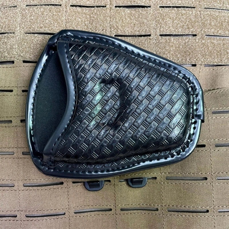 360degree Rotate Handcuff Holder Polices Shackles Tactically Handcuff Case Holder Belt Loop Pocket Accessories 69HD