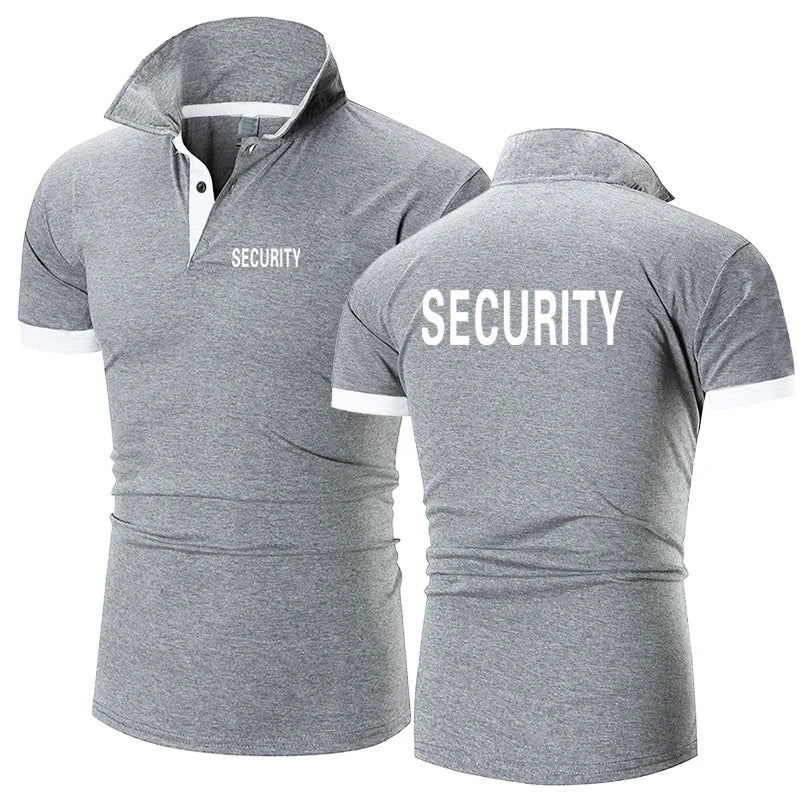 Security 2024 Men's New Summer Hot Sale Fashion Printing Sport Polos Shirt Casual Cotton Shorts Sleeve High Quantity Tops