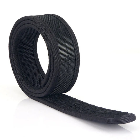 Tactics Buckleless Inner Liner Belt 1.5 Inch Nylon Loop Liner Inner Loopback Belt For Hunting Outer Belt  Tactical Inner Belt