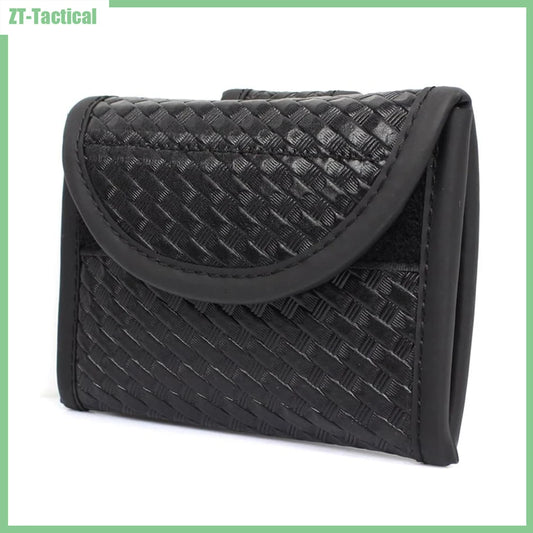 Flat Latex Glove Pouch, Basketweave Glove Holder for Duty Belt