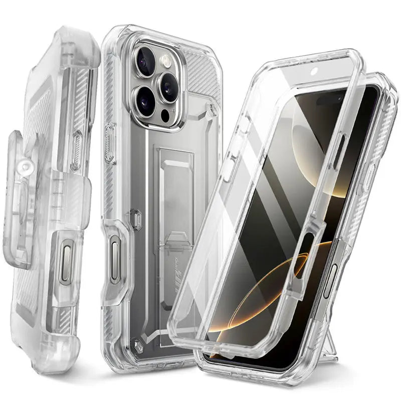 SUPCASE For iPhone 16 Pro Max Case 6.9" (2024) UB Pro Full-Body Heavy Duty Rugged Phone Case with Built-in Screen Protector